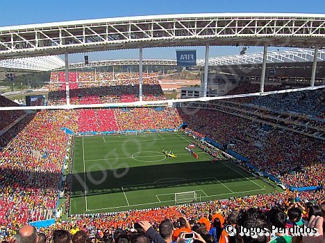 Espanha x Holanda, em Salvador - Placar - O futebol sem barreiras para você